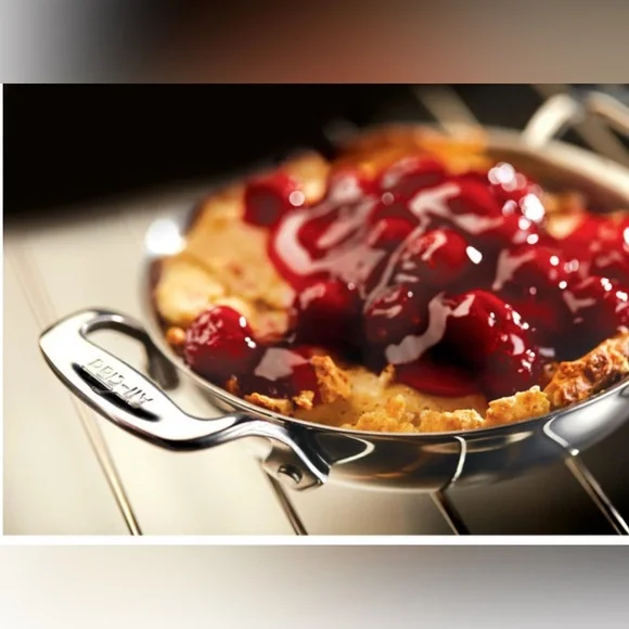 All-Clad NWOT Qty 4 Stainless Steel Gratin & Cocotte Mini Cookware Pans - Picture 2 of 10